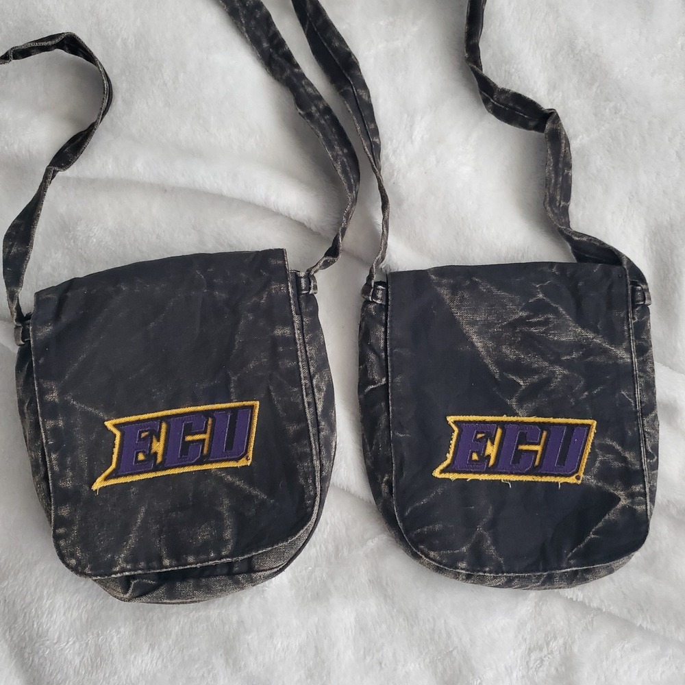 2 ECU Pirates Crossbody Bags Purse Bag Living Legacy